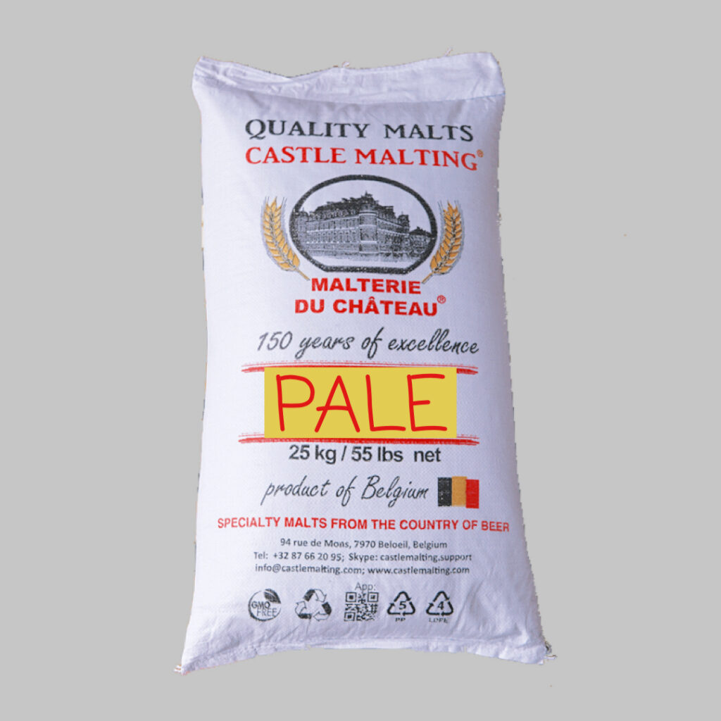 Castle Malting® Pale Malt 25 kg (Incld. shipping chrg.) BrewerSupporter