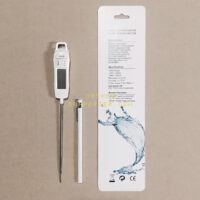 Digital thermometer probe 2 white.