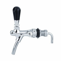 Adjustable flow control tap.