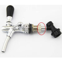 Tap adapter 1 – Adj flow control tap.