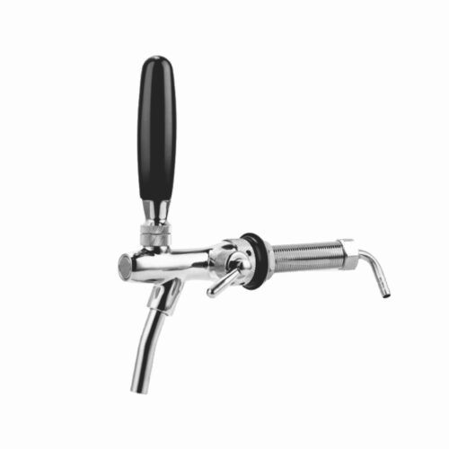 หัวกดเบียร์ แท็ปปรับแรงดัน Chrome Adj. flow control tap shank 98mm.