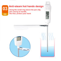 Digital thermometer probe 2 white_