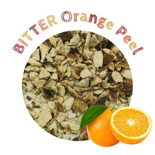 เปลือกส้มขม อบแห้ง Bitter Orange Peel 1 oz