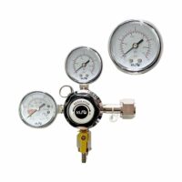 Primary Co2 regulator barb 1/4" outlet 1-way.