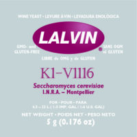 ยีสต์หมักไวน์ Lalvin ICV K1-V1116.