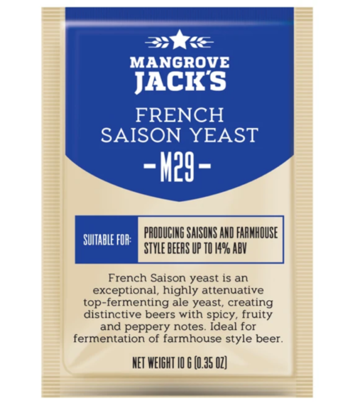 ยีสต์หมักเบียร์ Mangrove Jack's M29 French Saison Yeast.
