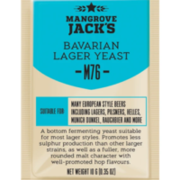 ยีสต์หมักเบียร์ Mangrove Jack's M76 Bavarian Lager Yeast.