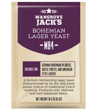 ยีสต์หมักเบียร์ Mangrove Jack's M84 Bohemian Lager Yeast.