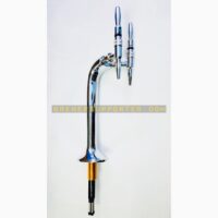 Cobra tower with 2 Nitro tap_SS tap handle