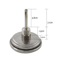 Weldless bi metal thermometer_