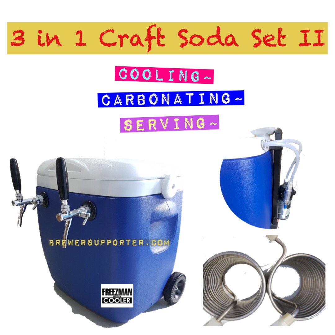 3 In 1 Craft Soda Set II – Craft Beer Nitro Cold Brew
