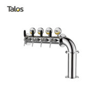 L-Shaped Beer Tower 4 Taps