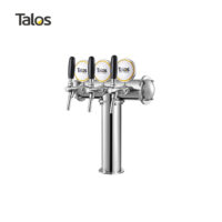 T-Shaped Beer Tower 3 Taps