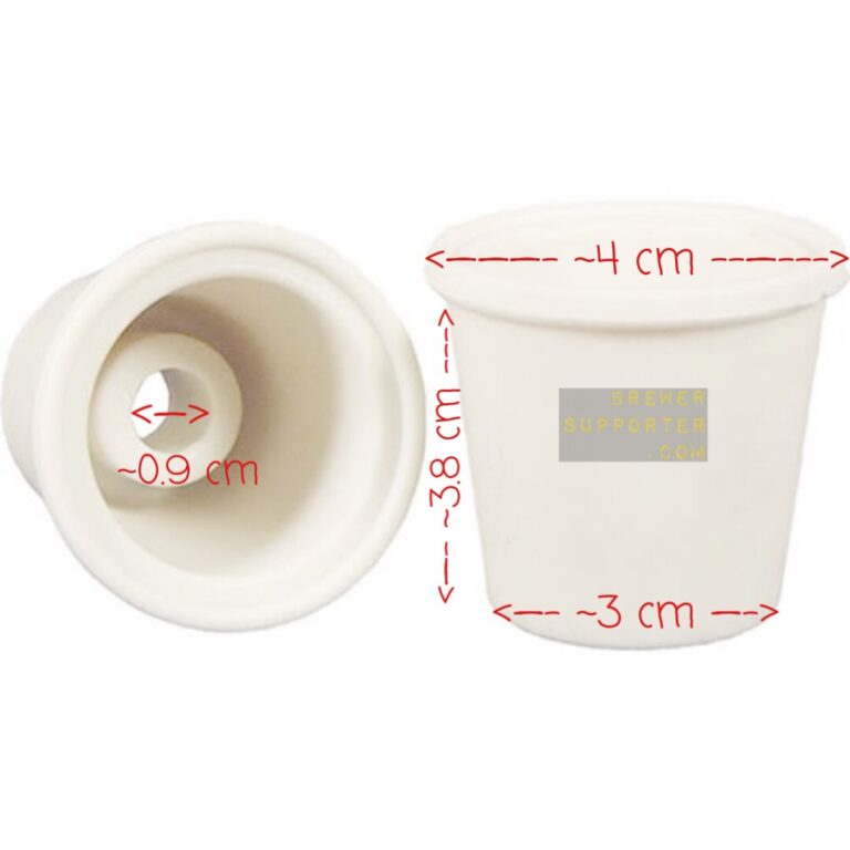 Rubber Stopper for 1 gal. Glass Carboy BrewerSupporter
