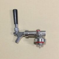 Growler spear with gas post and standard tap.