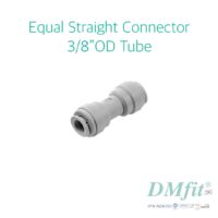 DMfit Equal Straight Connector 3/8″ OD