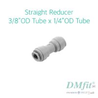DMfit Straight Reducer 3/8" OD x 1/4" OD