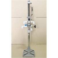 Manual counter pressure bottle filler.